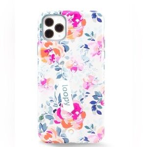 Loopy Floral Phone Case – iPhone 14 Pro – With Loop Grip
